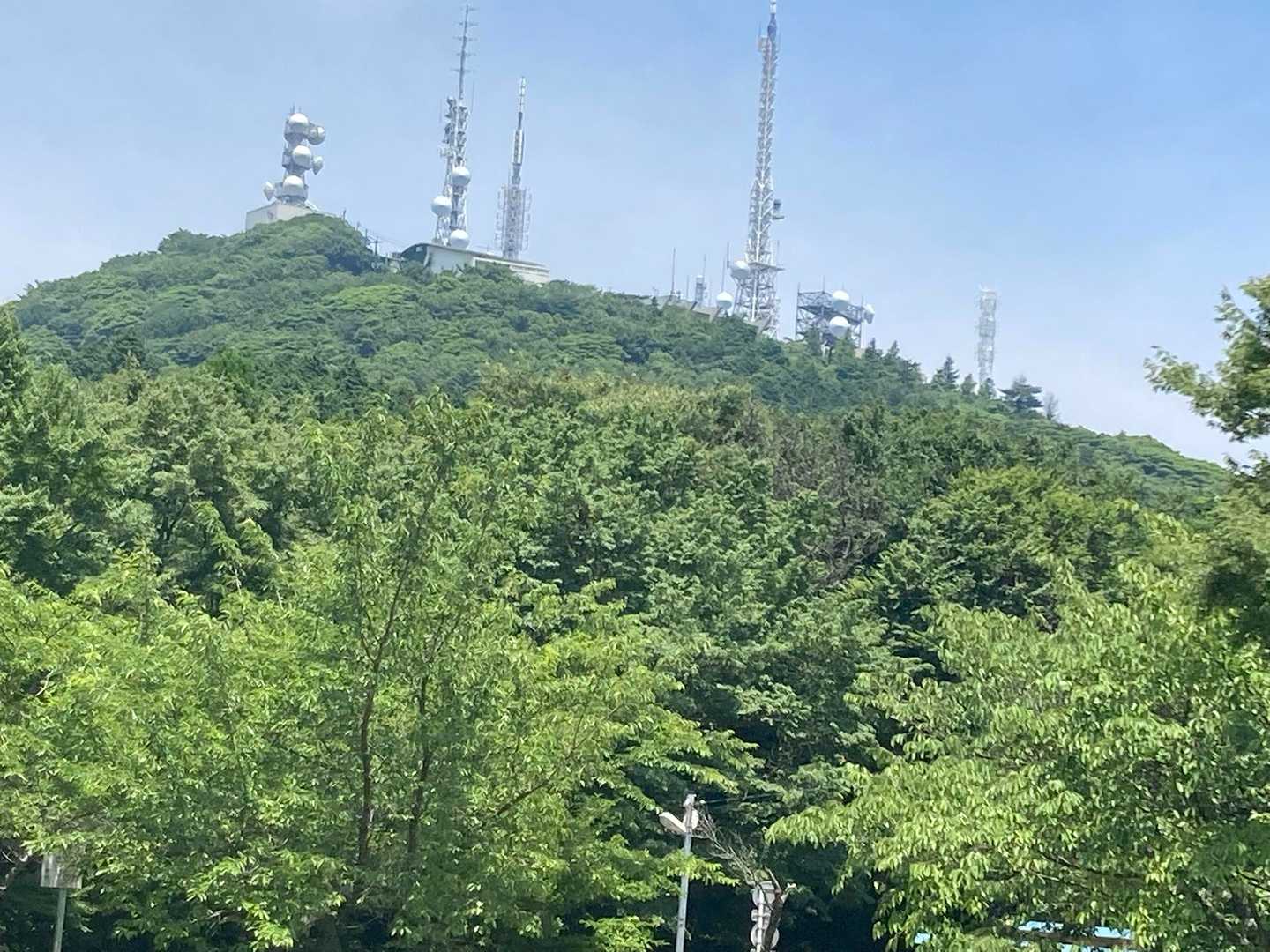皿倉山 往復コースの写真