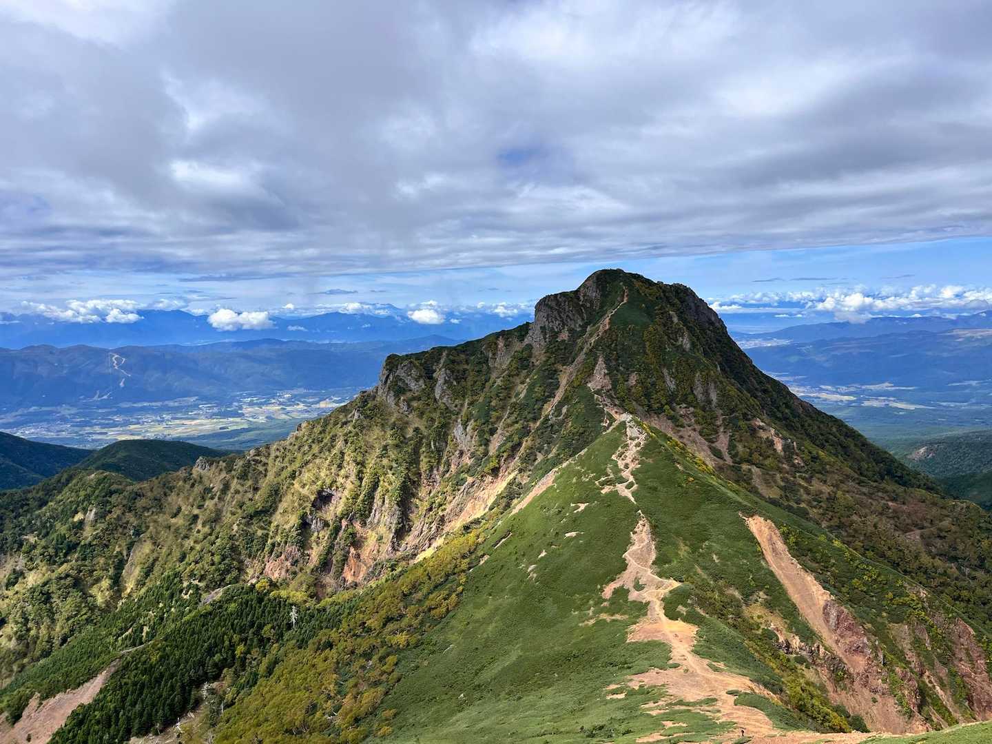 美濃戸口登山口-美濃戸登山口-赤岳-地蔵ノ頭-堰堤広場 周回コースの写真