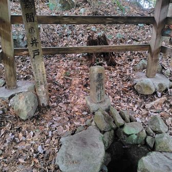 無間の井戸
　↑無「限」じゃないんだ