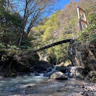 竜門橋（りゅうもんきょう）と大柳川
河原に下りてみました