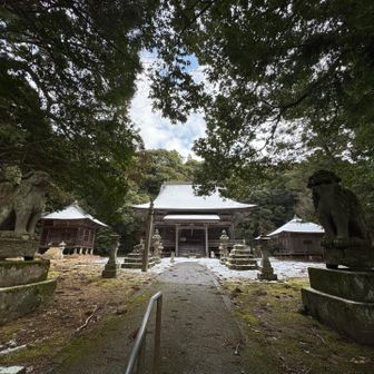 正面の本堂でご挨拶