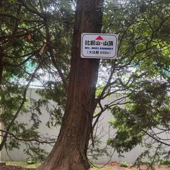 比叡山山頂。