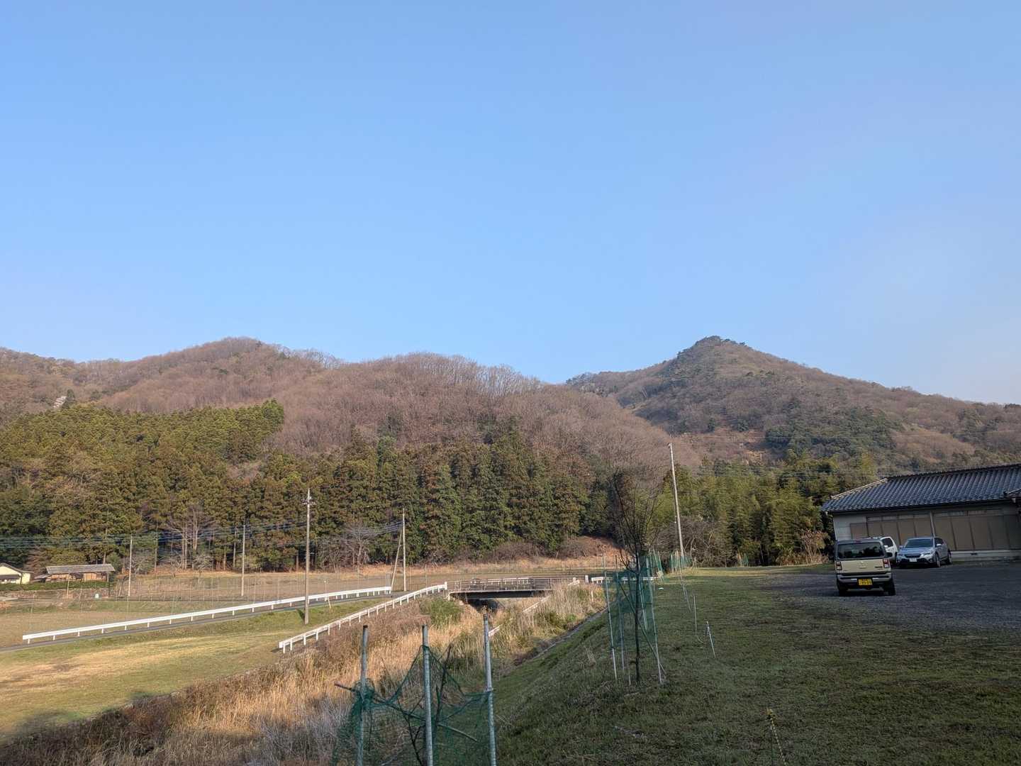 本日縦走する山々