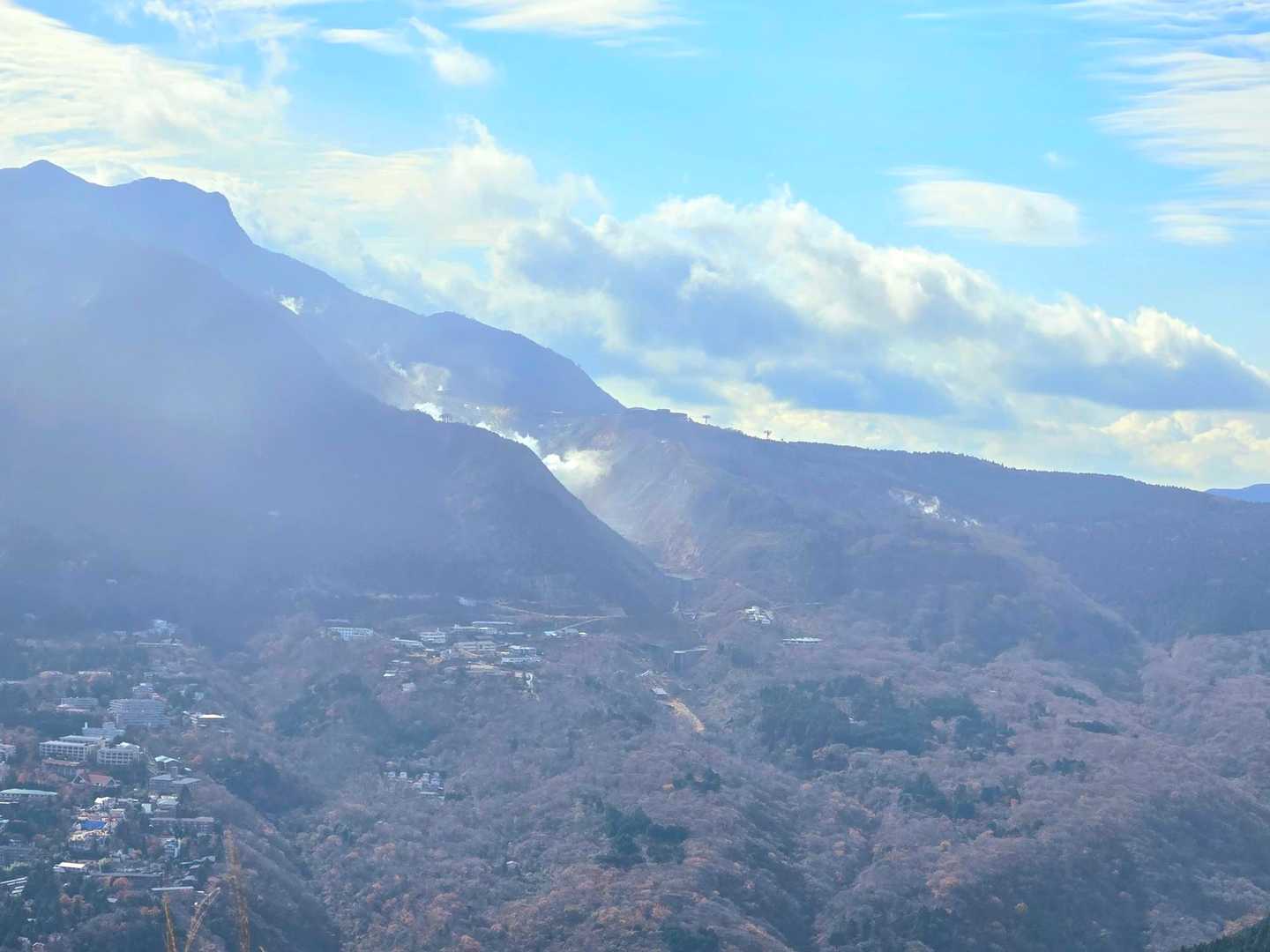 大涌谷の噴気👀