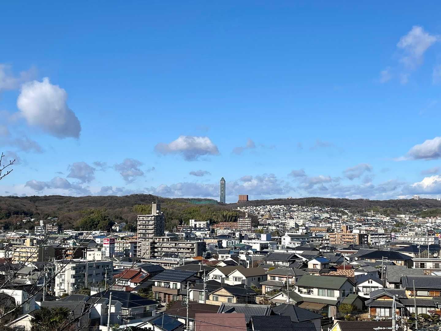 八事日赤駅-志賀山-裏山-稲葉山-植田駅 縦走コースの写真