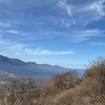 浅間と北アルプス