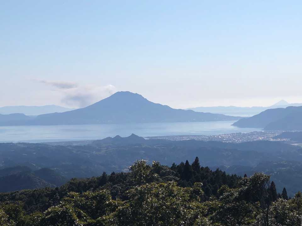 桜島がよく見えました😁