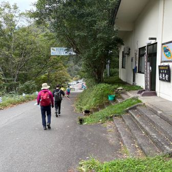 指導センター前。無事帰って来れました。
ワンコが走るので小走りで付いて行くのが大変でした💦