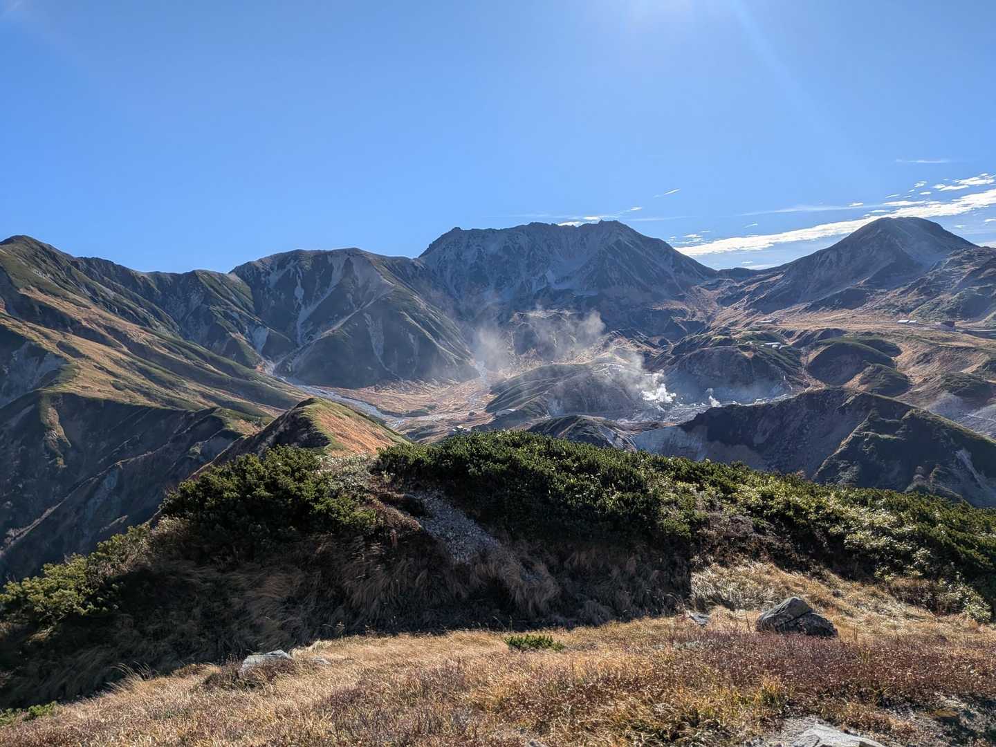 立山室堂ターミナル-室堂乗越-奥大日岳 往復コースの写真