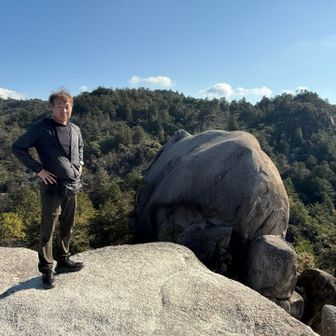 天狗岩横の一般的な最高地点