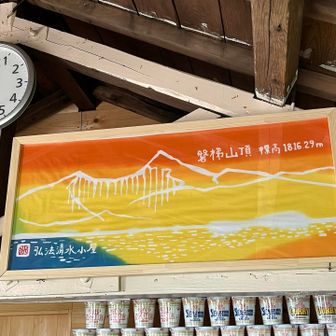 私はこの手ぬぐいを購入

注染染めのオリジナルで2000円
左下の青い色は桧原湖

裏磐梯の姿らしい