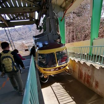 ばんび号で下山です
麓まで5分
こんなに小さいのに
50人乗れます