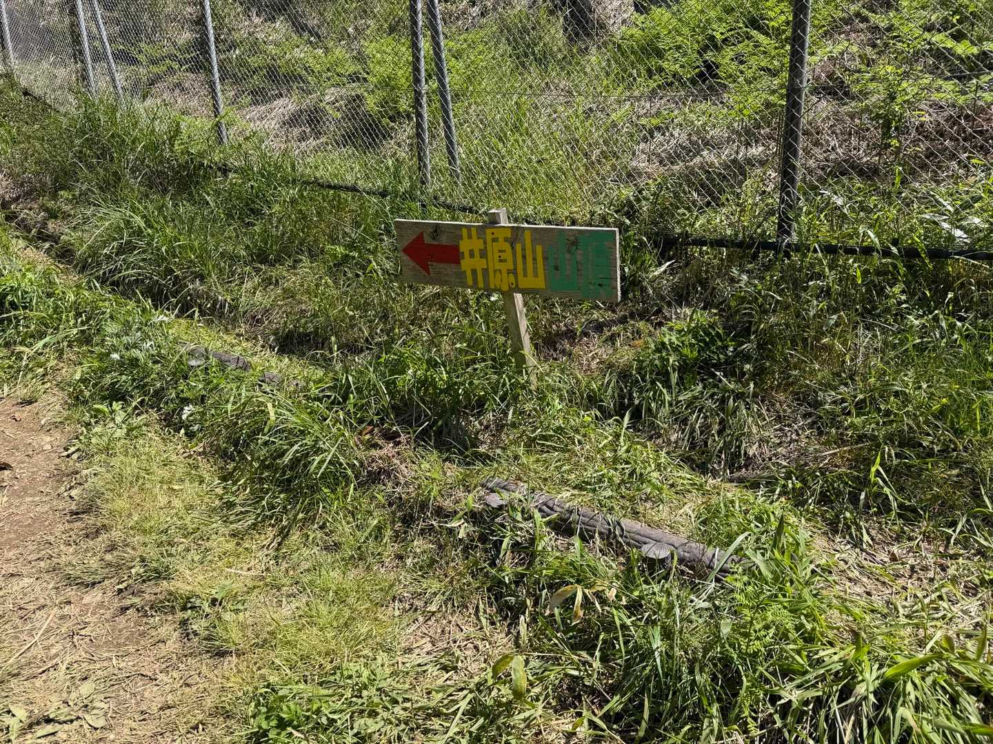 井原山登山口-井原山 往復コースの写真