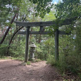 石の鳥居⛩️