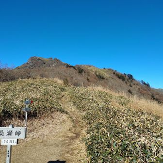 ようやく桑瀬峠
水無いし、ここで降りようかなと ちょっと思ったんですが、降りても止呂峡まで結局長いし💦
もうこんな機会はないかも... と
直進🦵を決断