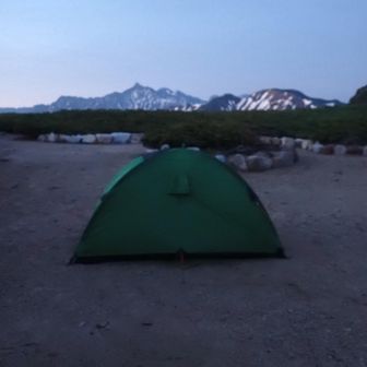 2日目
鷲羽岳へ