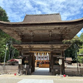 御上神社楼門