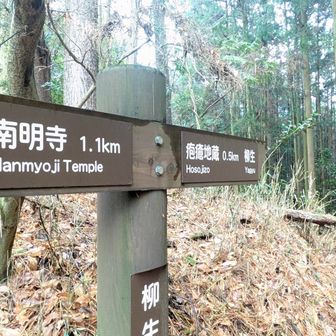 柳生街道を歩く🚶