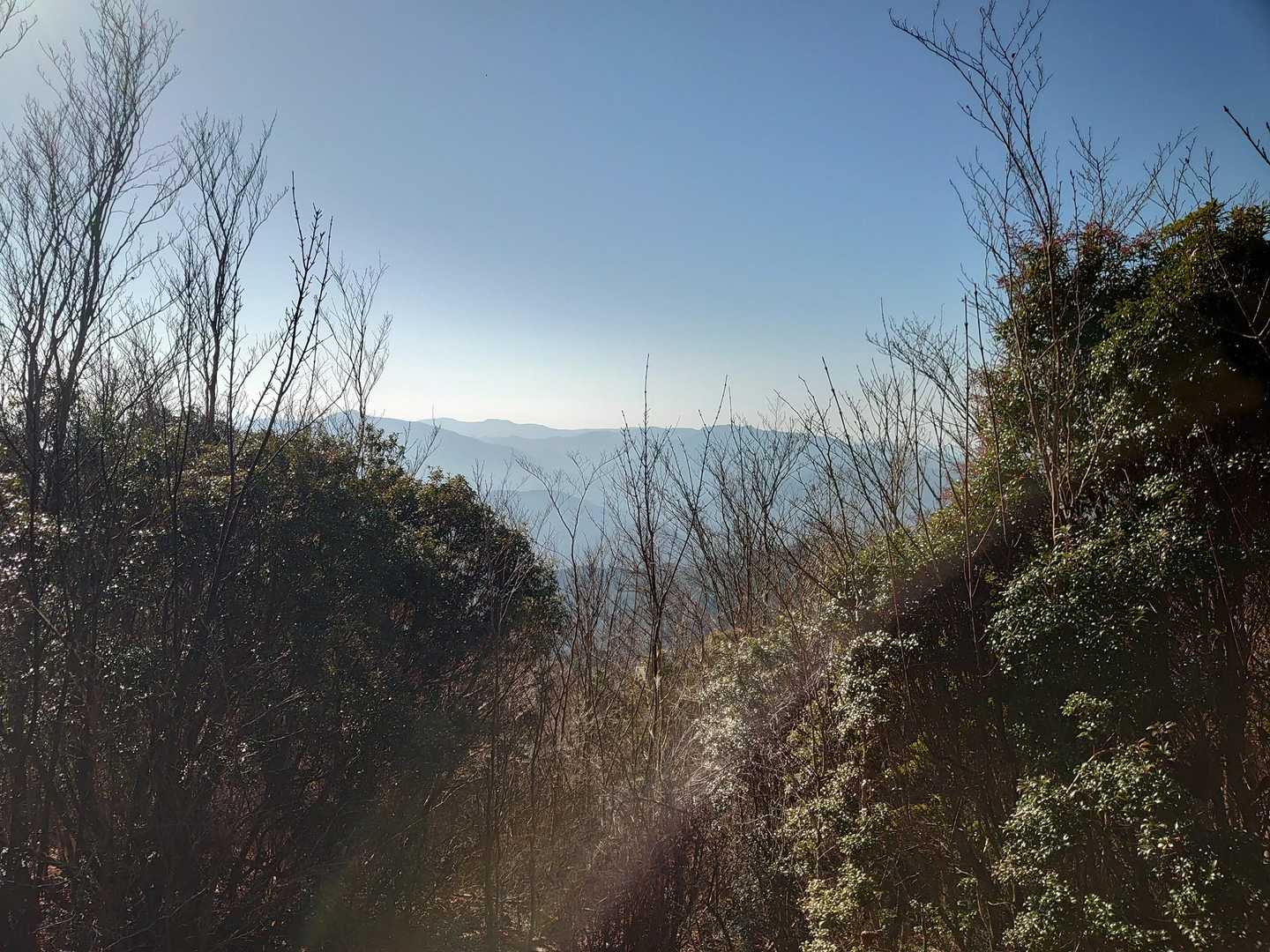 眺望が期待できる場所。このまま進むと遠回りになります。
ちょっとしたトラップ（笑）。
