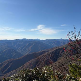 日光白根や日光連山。素晴らしい眺望