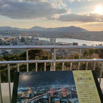 誰もいなくなった展望台で、思いもよらず、ヤマッパ－さんと遭遇しました🤩
