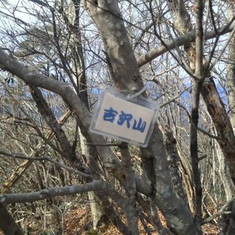 吉沢山　到着
1597m
アップダウンありました