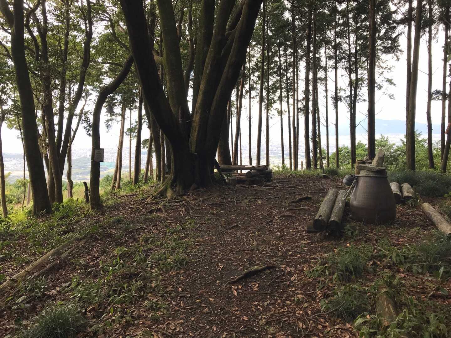 明星山の写真