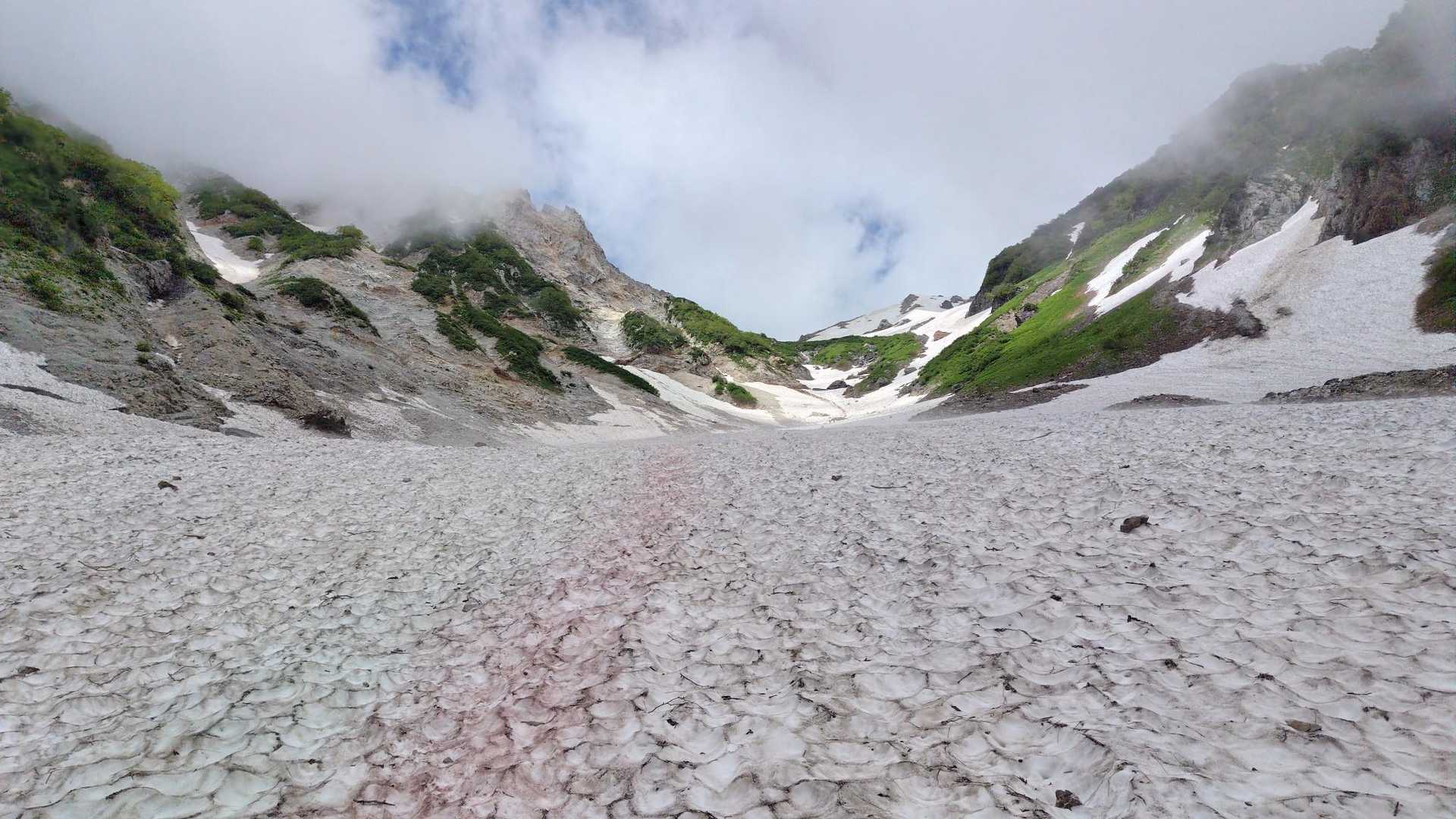 白馬大雪渓から栂池へ〜白馬岳・小蓮華山 / しおちんの登山データ