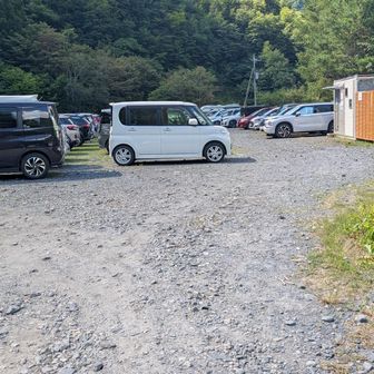 8月8日土曜日9時過ぎ
駐車場は通路まで車があふれてた