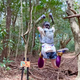 人がいなかったので
遊んでました
斜め前にカメラ台にちょうどよい
看板もあって。タイマー自撮り🤳

あとあと、
終盤待機の某スタッフさんに
結構ゆっくり来たねって
言われましたが、、、
スミマセン。。
楽しかったのです🫢