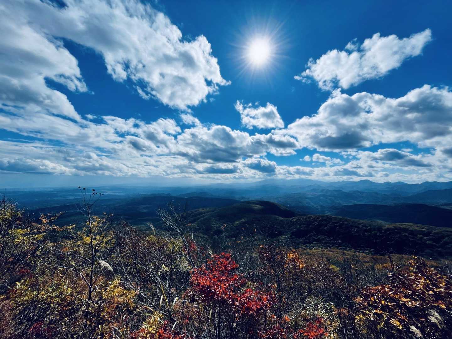 これは蔵王山方面