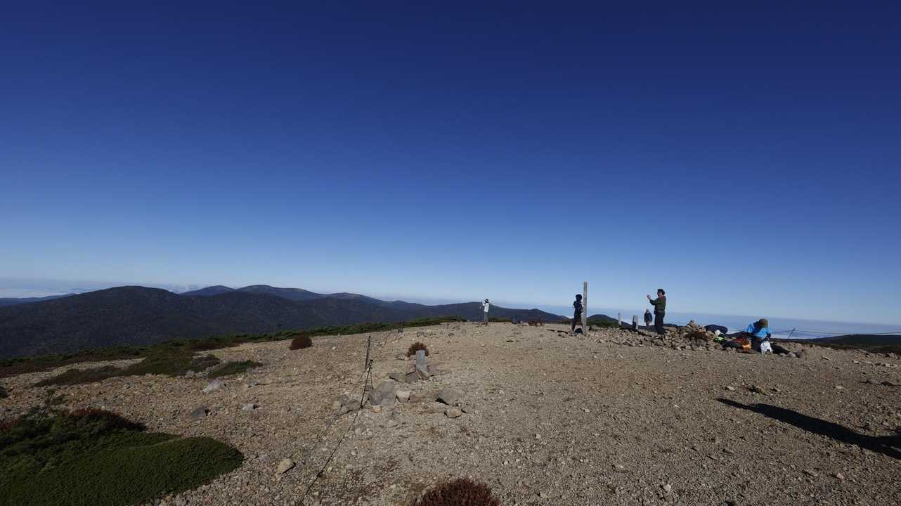 磐梯・吾妻・安達太良ボルケーノトレイル#1（駱駝山〜一切経山〜吾妻小富士〜東吾妻山）、セクションハイク の写真 48