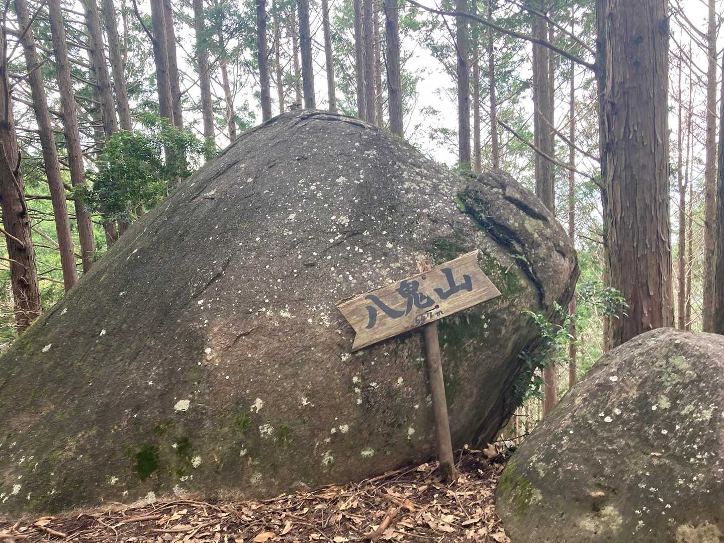 山頂⛰️
伊勢路唯一の山頂です。