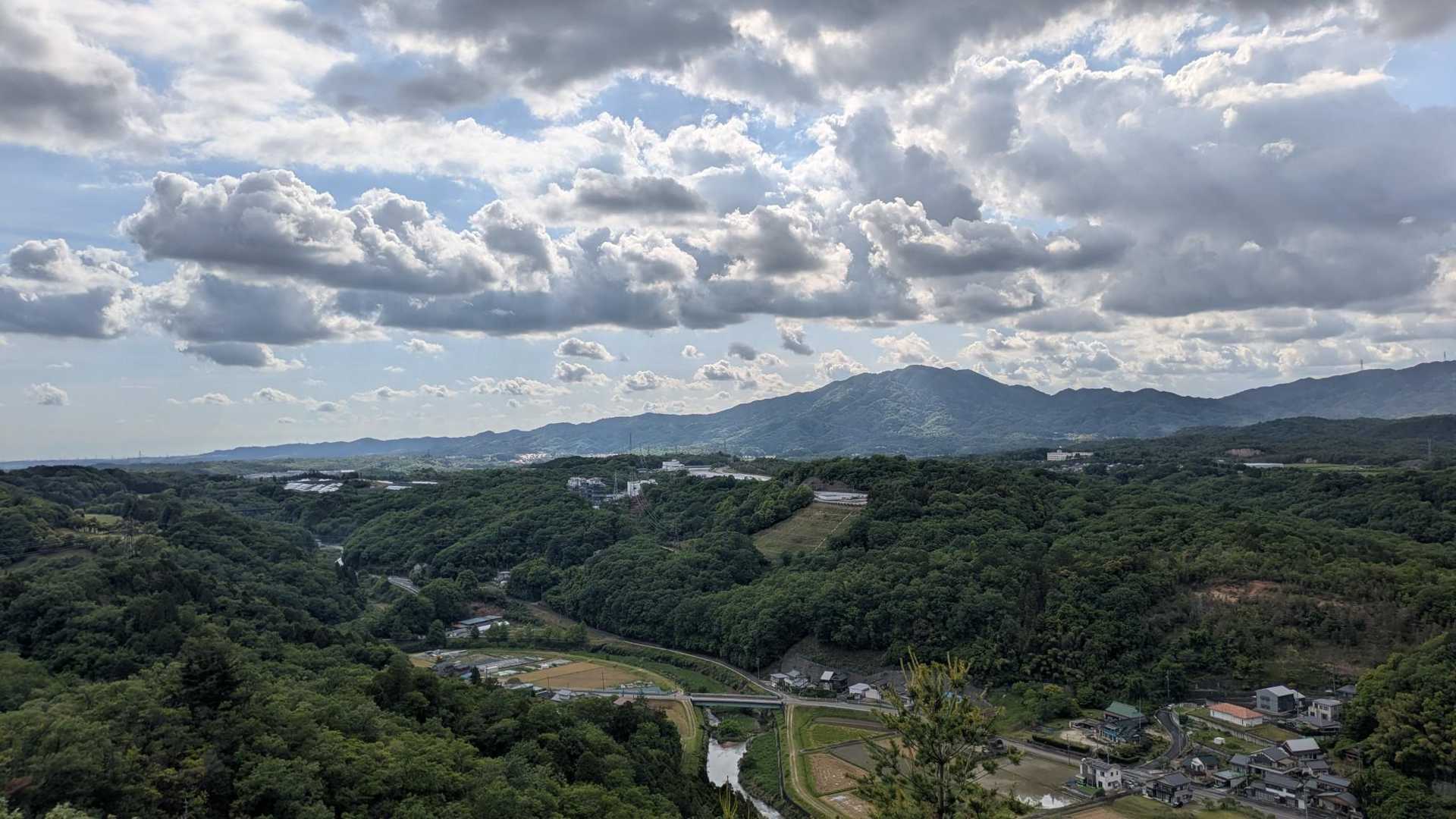 ふじの回廊口 バス停-城ヶ根山展望台登り口-城ヶ根山 往復コースの写真