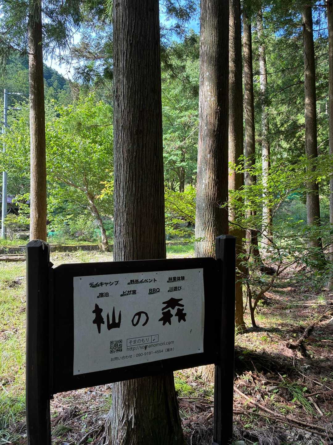 やってるのかな？ここでバーベキューなんて最高過ぎる😊
手前の川が遊べるようになってました