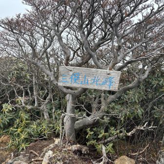 北峰でお昼ごはん