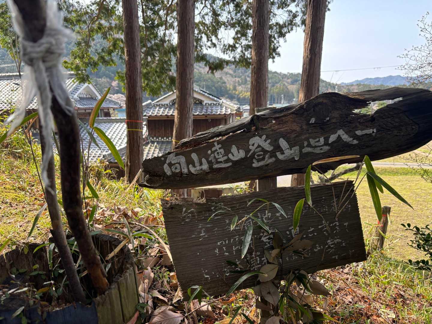 観音堂登山口からスタート