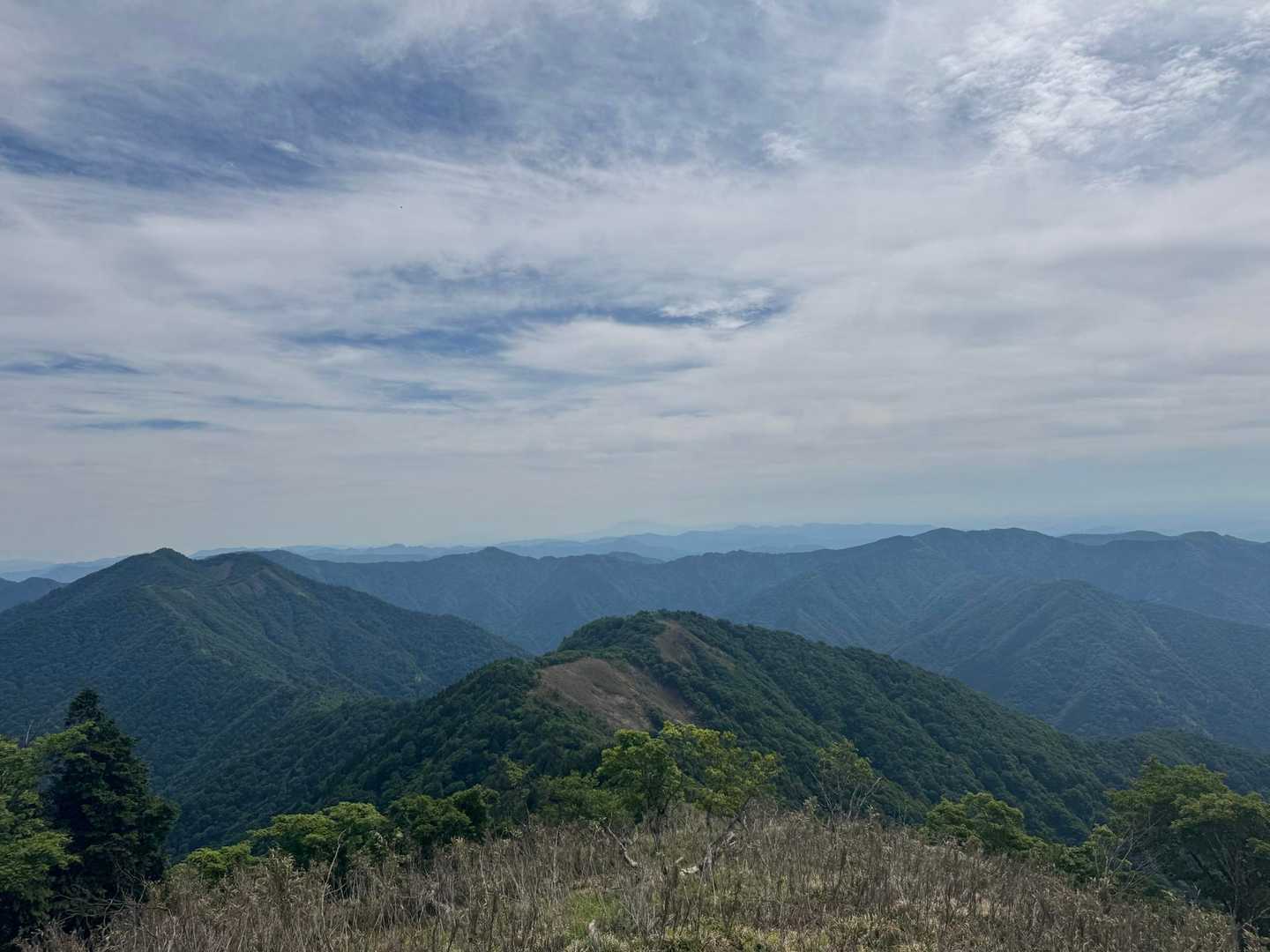 小津権現山登山口-高屋山-小津権現山 往復コースの写真