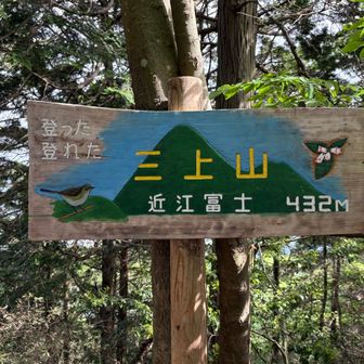 三上山山頂