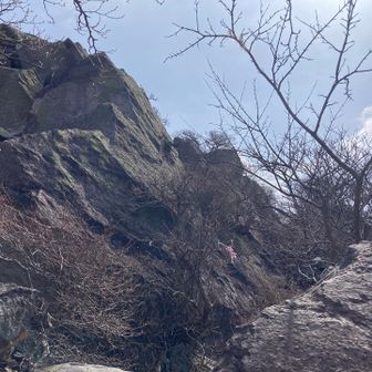 天狗岩②攻め方がわかりづらい。