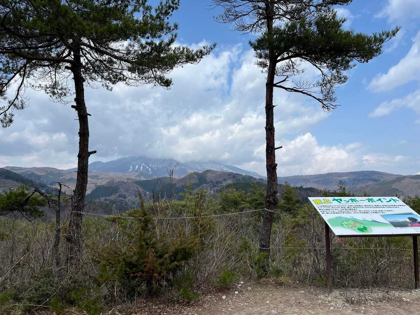 金毘羅神社-地附山-大峰山 周回コースの写真