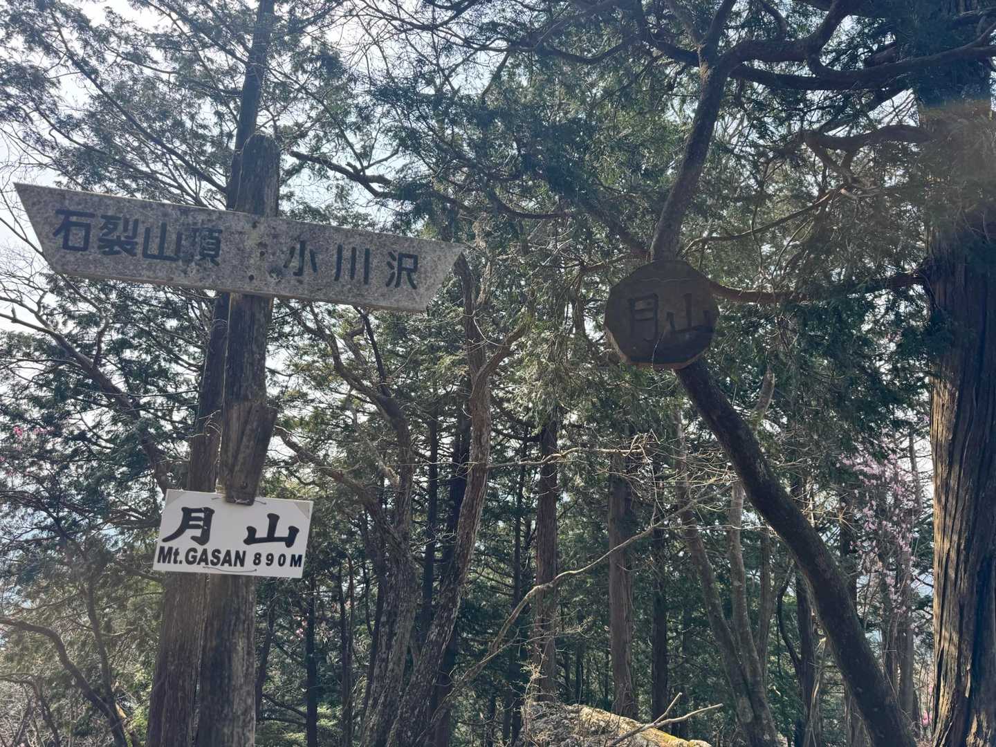 月山にも鳥居と神様
