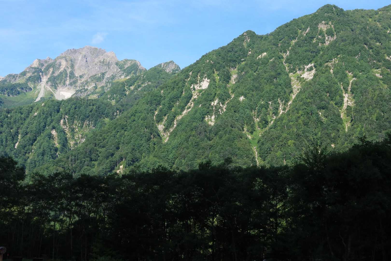 良き天気です。前穂はどこから見ても本当にかっこよきです