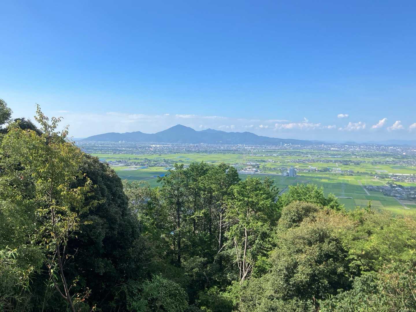 宮山展望所からの金峰山