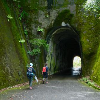 素掘りトンネル。
いい感じ。