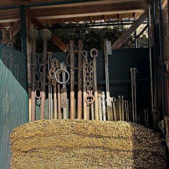 火箸を頂き、厄が終わるとお返しします🙏