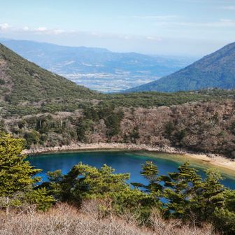 硫黄の影響か淵がグリーン🥗