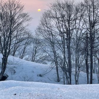 ぼんやりの日の出