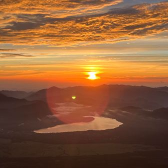 ７合目でご来光🌅