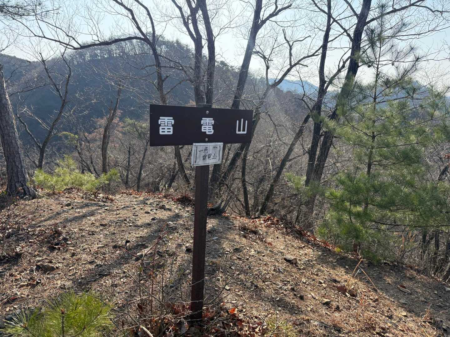 雷電山⛰️とうちゃーく
未踏ピーク1つ目ᵍᵋᐪ( ᐛ )و